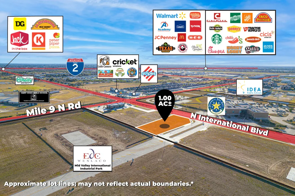 Ground Lease ( 1 AC )  | Weslaco TX
