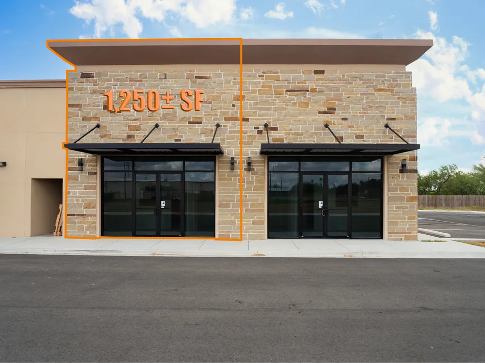  1,250 SF Retail Spaces | Elsa TX