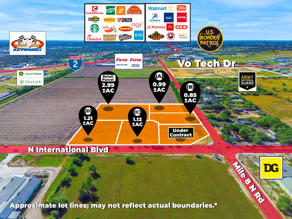 Adam’s Landing | Retail Pad Sites for Sale | ±0.85–±2.99 AC