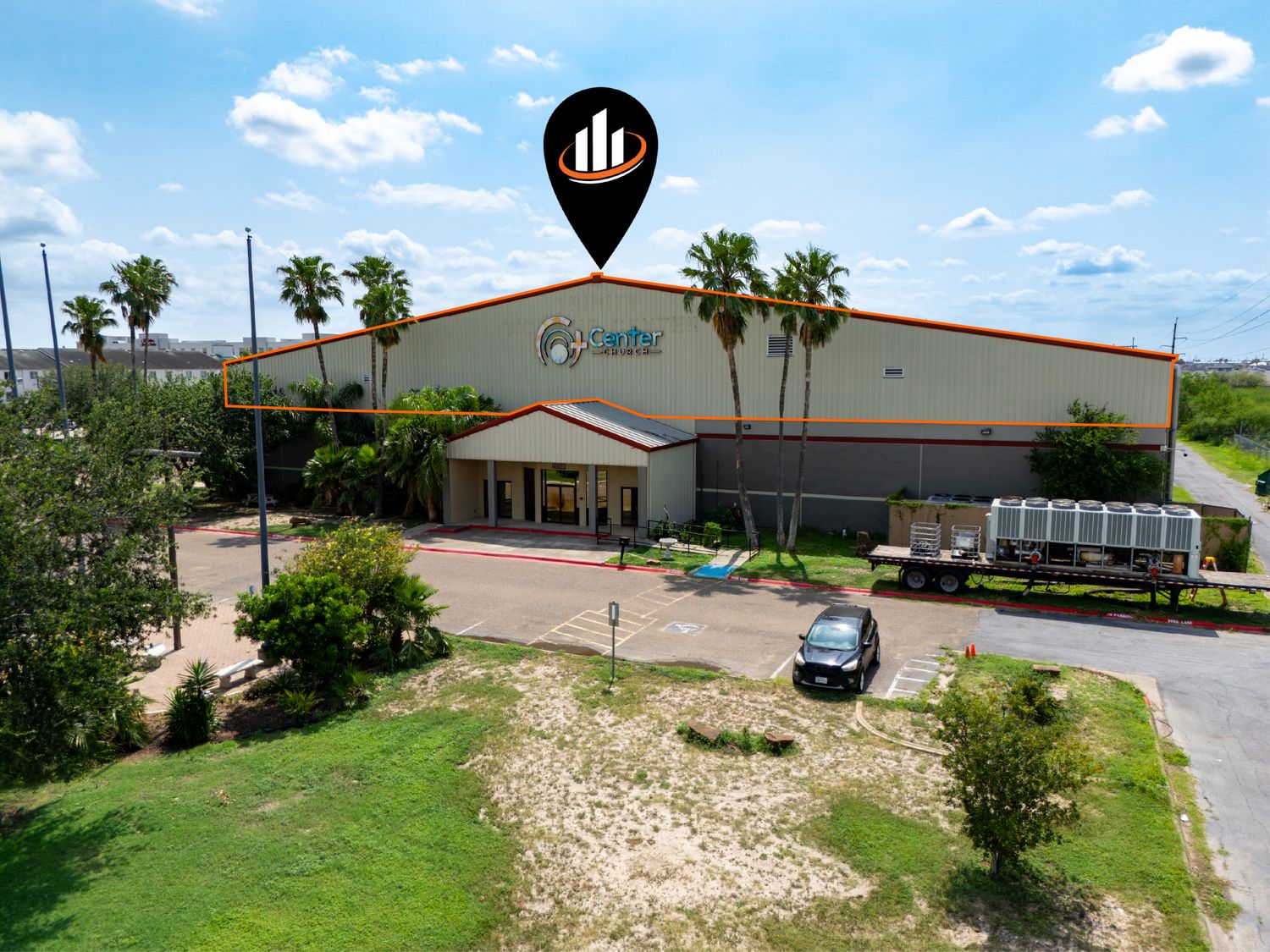 30,000 ±SQFT | Freestanding Office Space | Event Center | Service Industry | For Lease | Pharr, TX