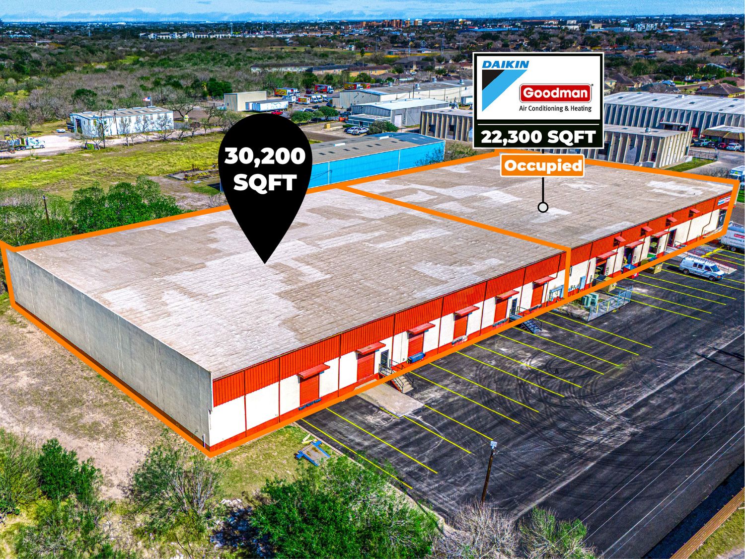 52,500 ±SQFT | Freestanding Warehouse | For Sale & Lease | Harlingen, TX 