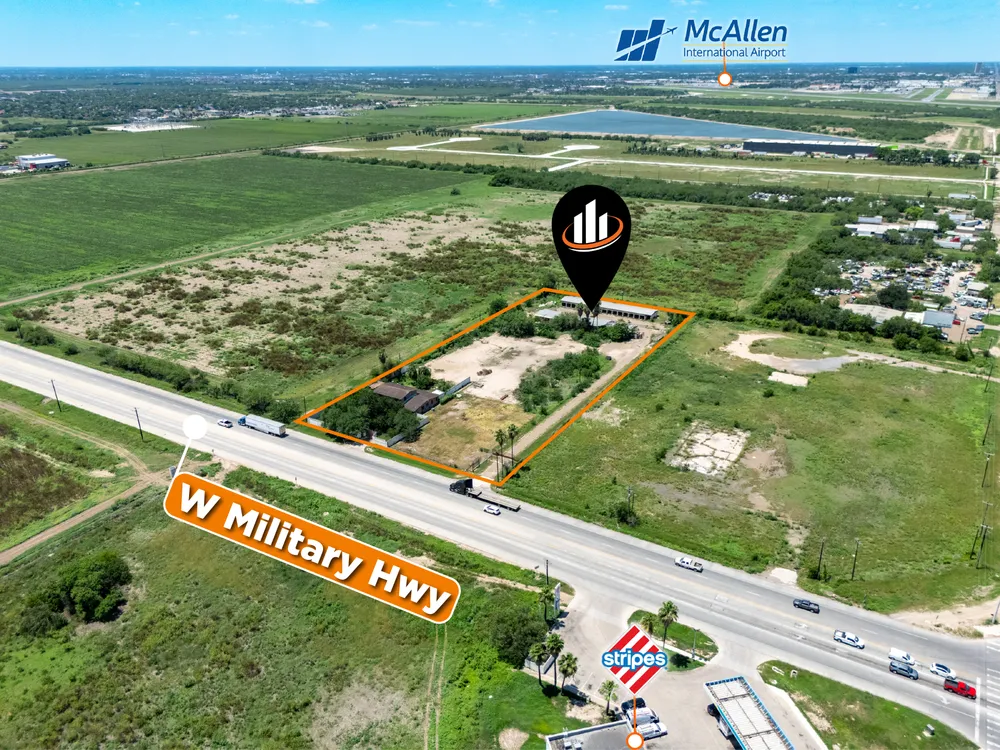3.83 AC | 1105 West Military Highway | Light Industrial